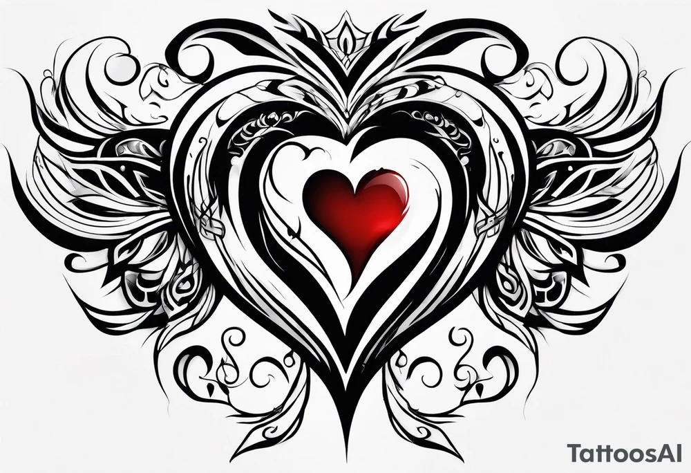 Bloody Heart tattoo idea
