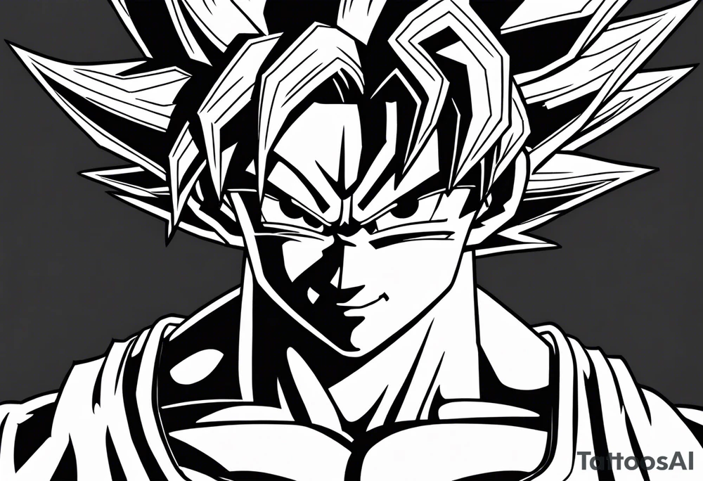 Son Goku tattoo idea