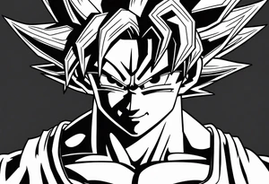 Son Goku tattoo idea