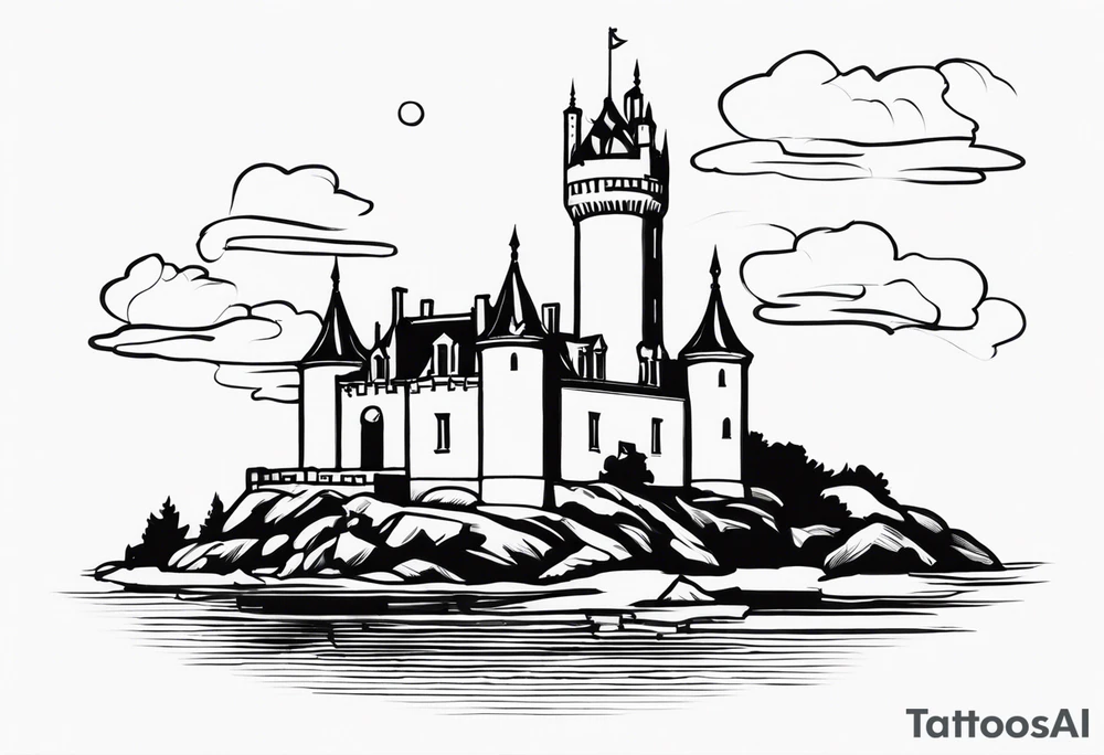 Chateau d’if tattoo idea