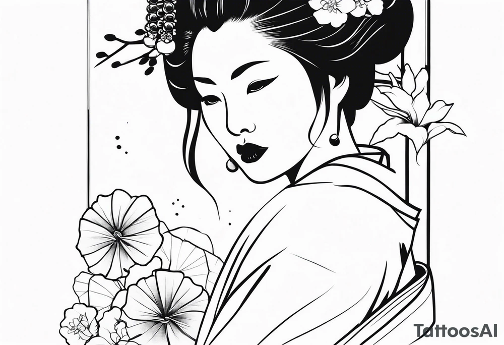 Geisha tattoo idea