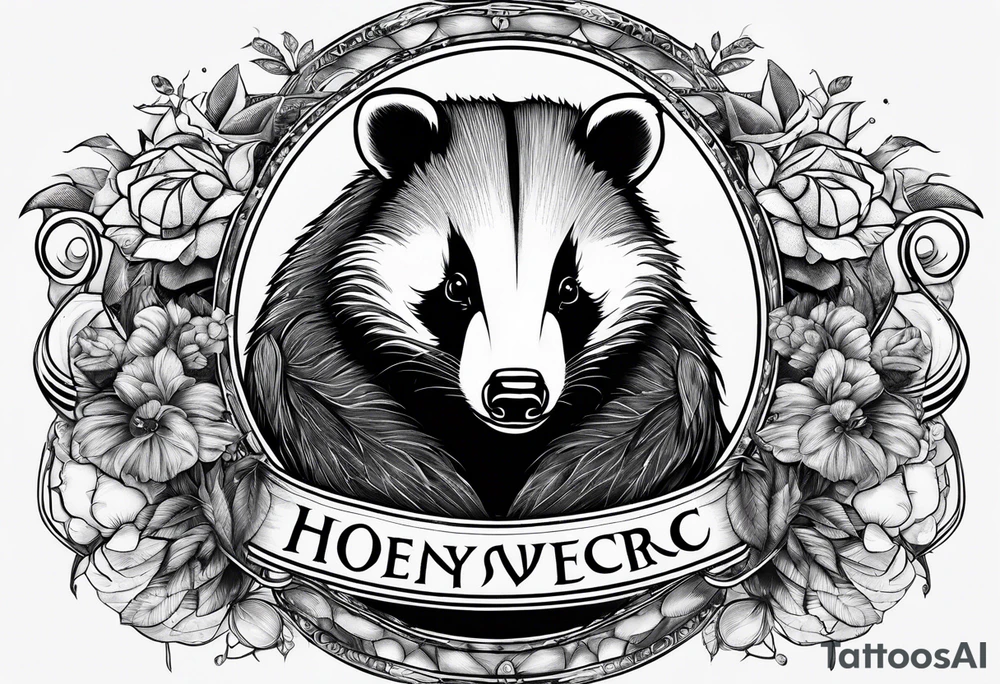 Honey Mc.Badgers tattoo idea
