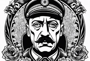 Adolp Hitler SS TOTEMKOPH tattoo idea