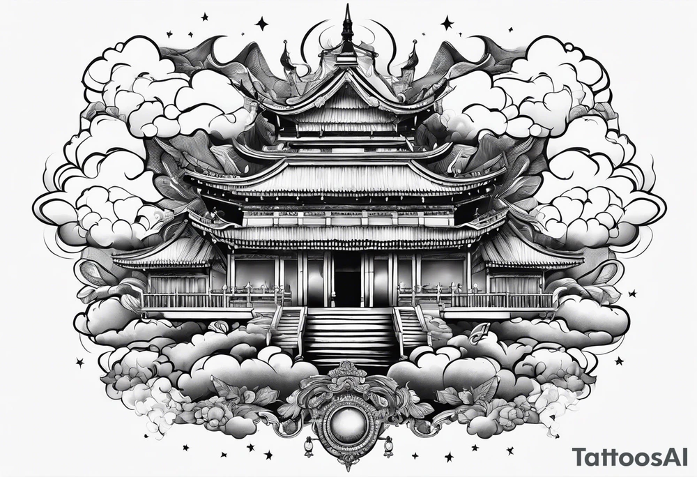 Kingdom on a cloud tattoo idea