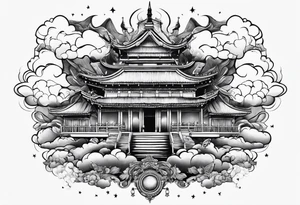 Kingdom on a cloud tattoo idea