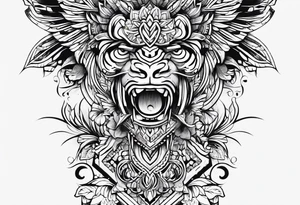 Végétale arm tattoo idea