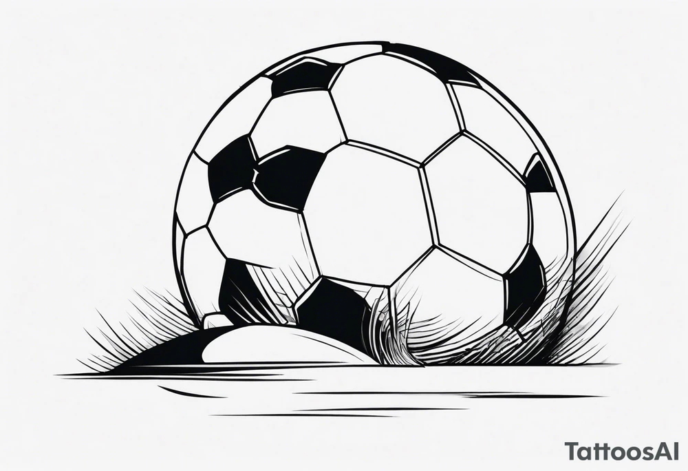 Captain Tsubasa and ball tattoo idea