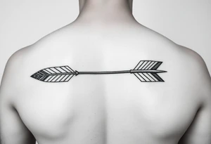 Arrow on arm tattoo idea