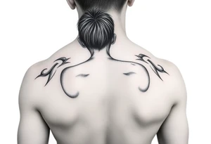 Little boys with day being strong tattoo idea