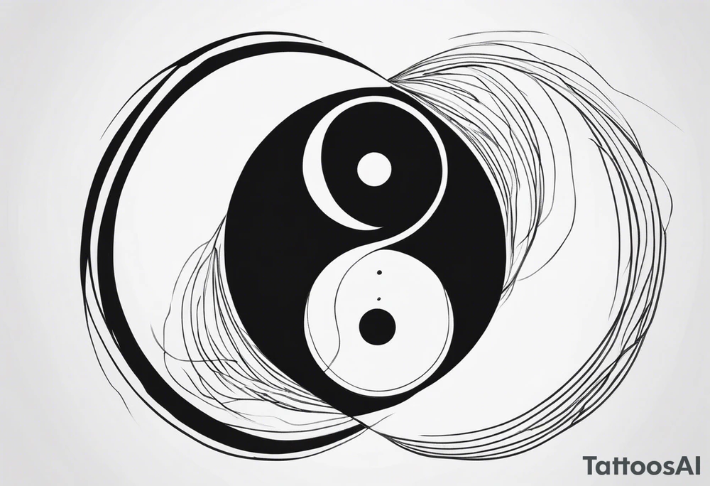 Yin and Yang tattoo idea