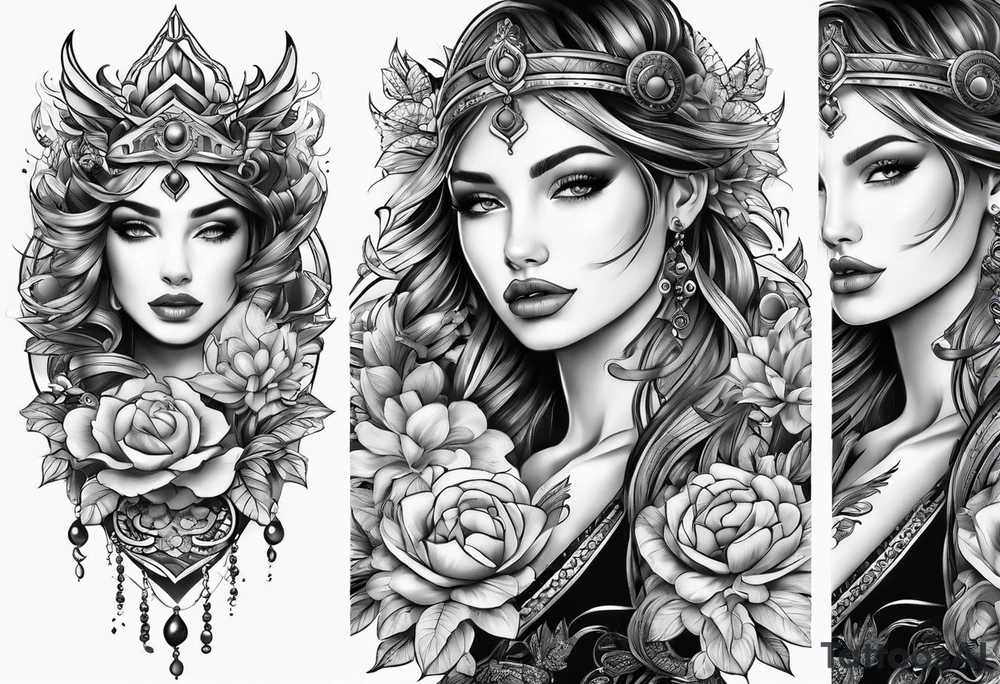 matching 2 separate tattoos . Water related. tattoo idea matching 2 separate tattoos . Water related. tattoo idea
