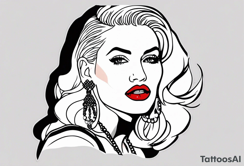 Gwen stefani tattoo idea