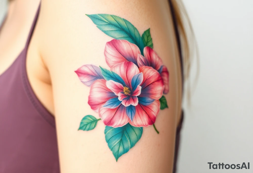 Begonias tattoo idea