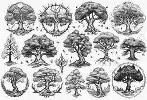 Sitka tree tattoo idea