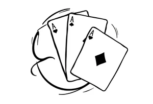 Poland symbol and poker cards Add casino money to it. tattoo idea