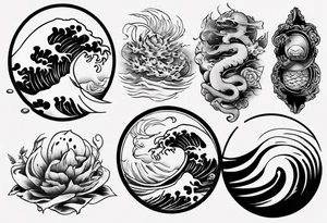 Wasser tattoo idea
