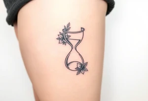 hourglass tattoo idea