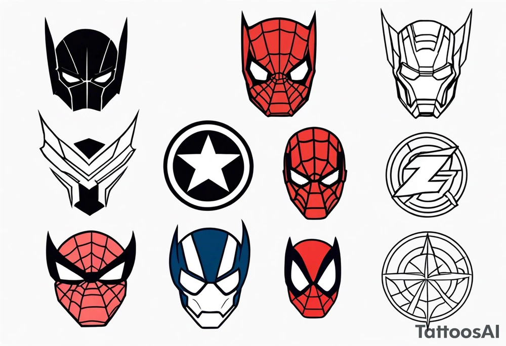 Marvel tattoo idea