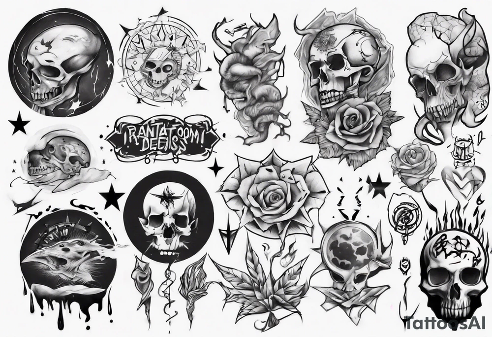lost in random tattoo idea