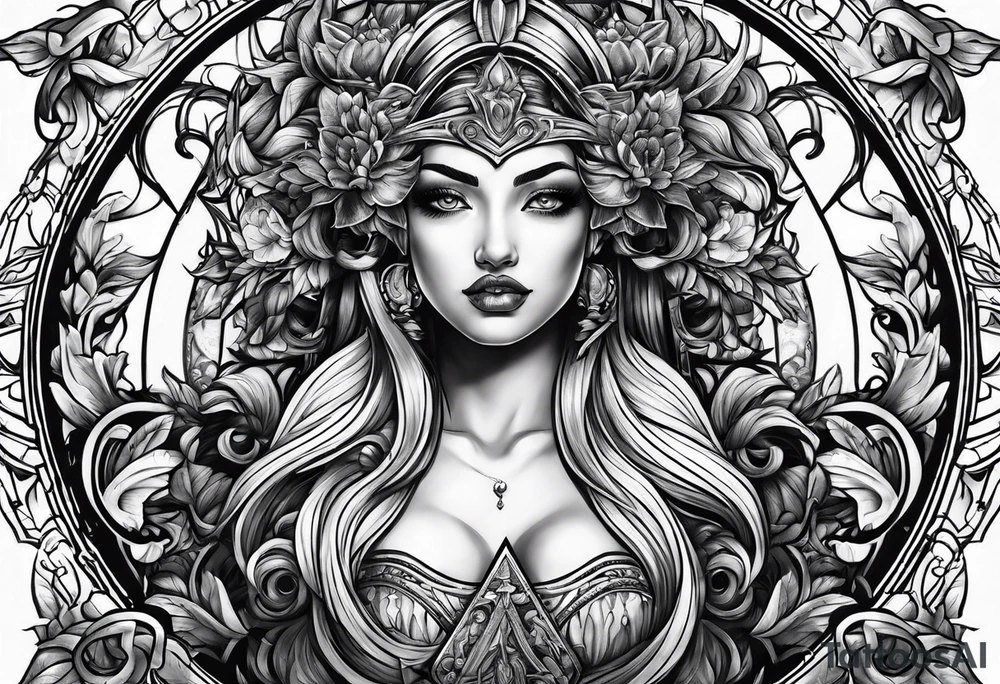 Justicia tattoo idea