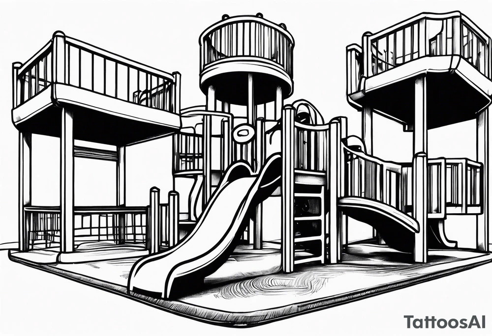 PLAYGROUND tattoo idea