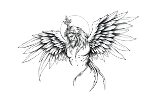 Gods Angel tattoo idea