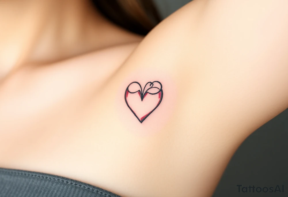 Heart tattoo idea