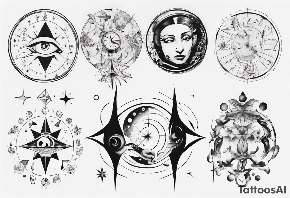 Astrology tattoo idea