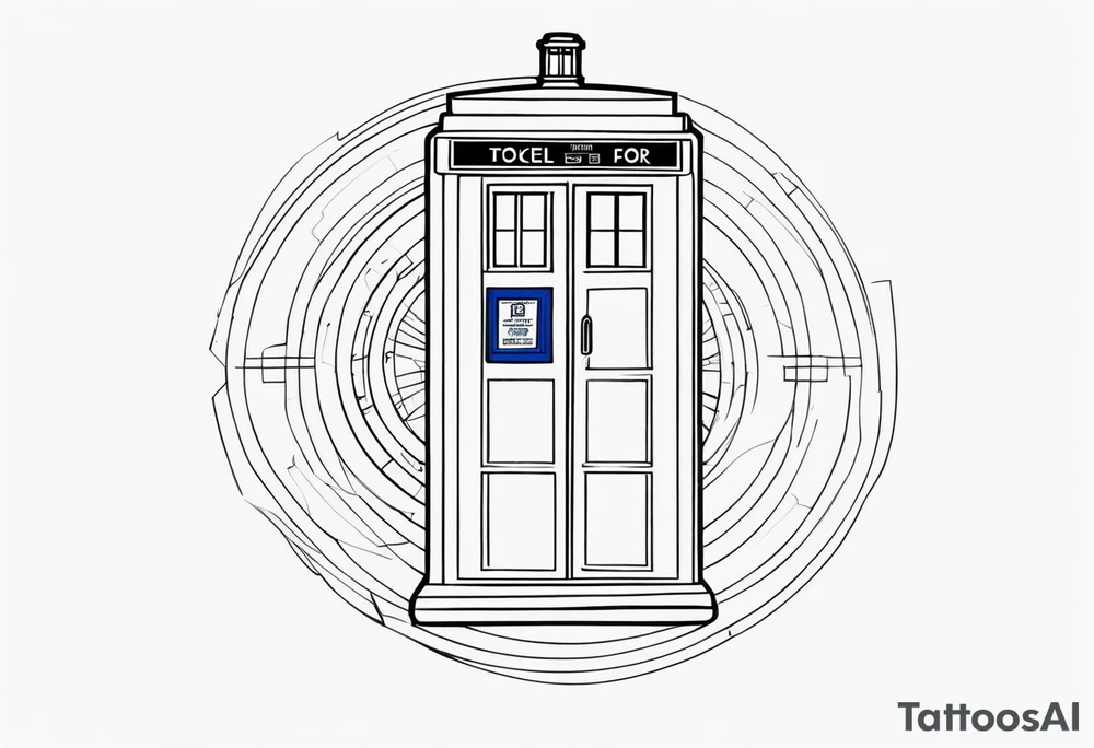 Dr who tattoo idea