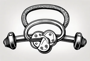 Rigging shackle tattoo idea