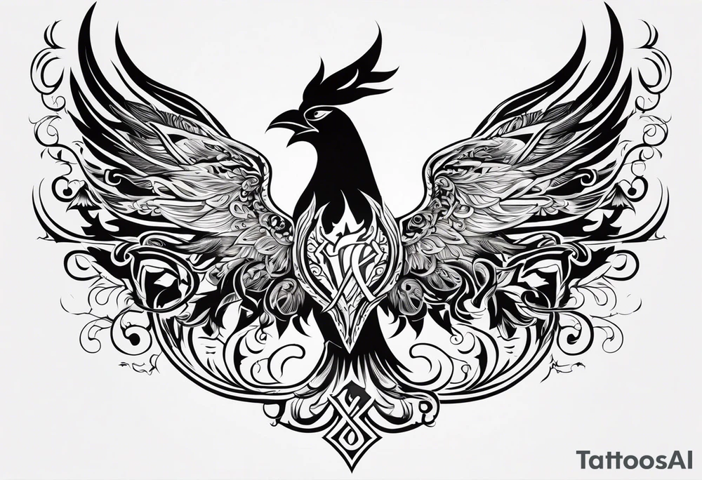 PHOENIX tattoo idea