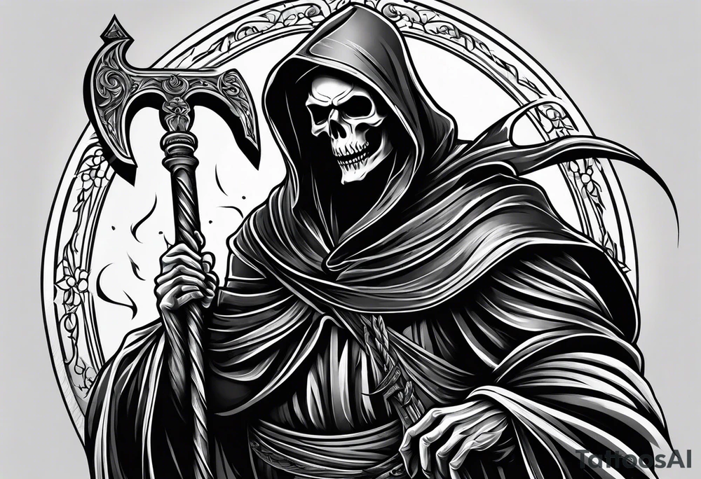 GRIM REAPER tattoo idea