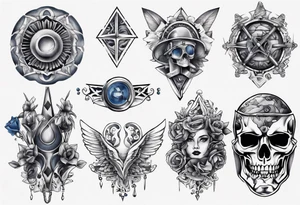 steel
blue collar tattoo idea