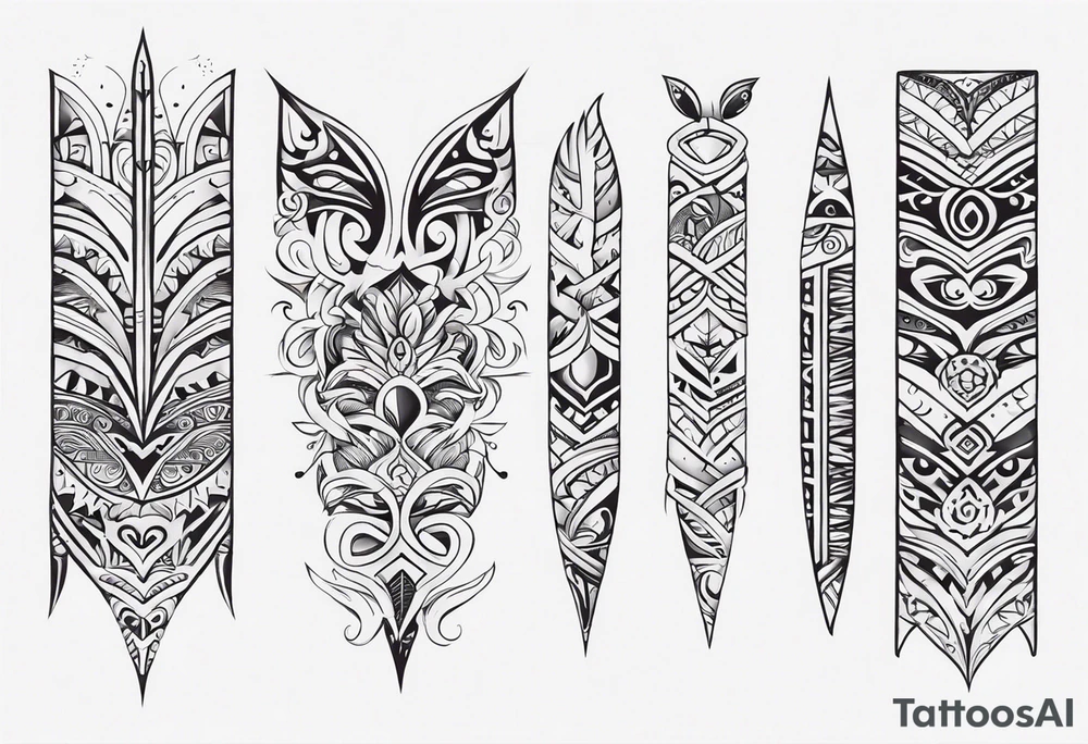 maori tribal  spine tattoo tattoo idea