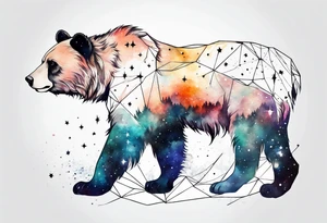 Ursa Major constellation tattoo idea