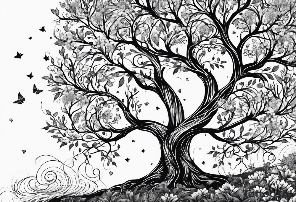 tree of life tattoo idea