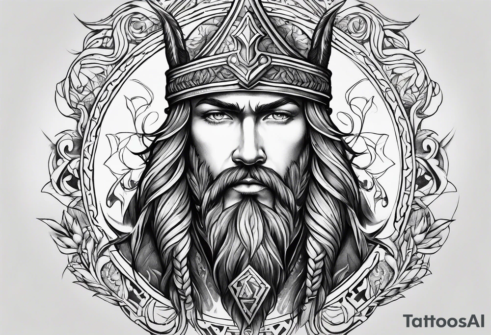 Ullr tattoo idea