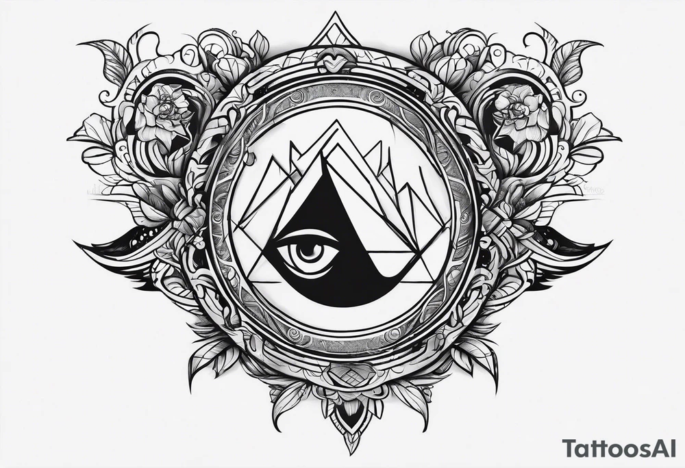 Empath symbol tattoo idea