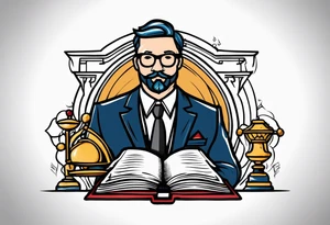 lawyer tattoo idea