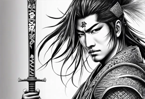 Samurai sword's tattoo idea