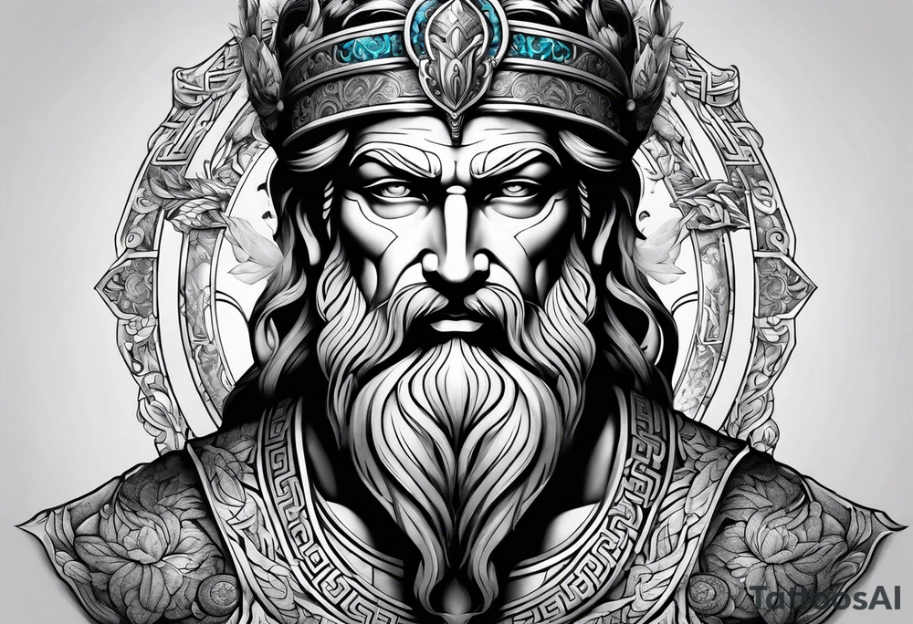 greek god tattoo idea