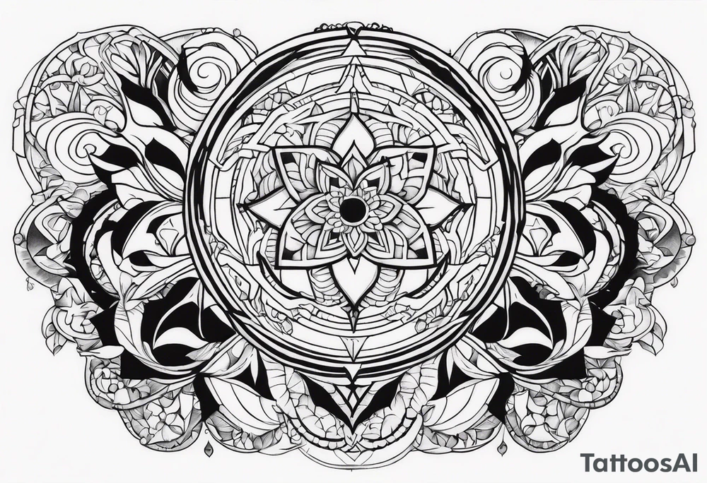 World tattoo idea