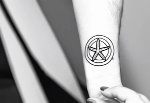 Shell/starfish bracelet tattoo idea
