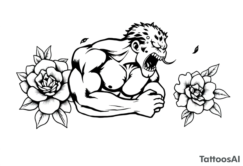 Anus tattoo idea