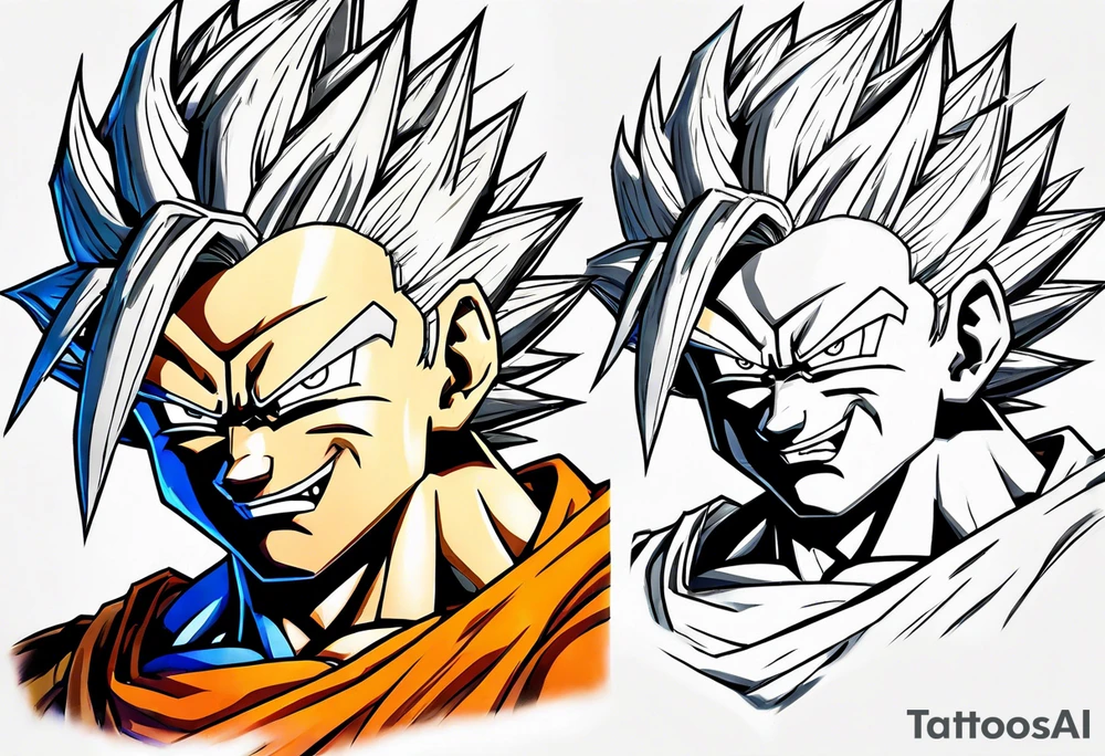 dragonball z tattoo idea