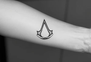 Assassins creed logo tattoo idea