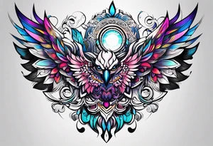AI generated AI tattoo idea