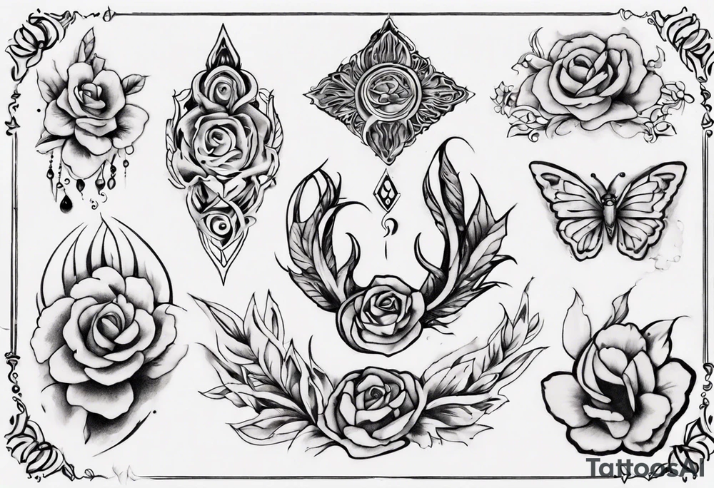 I'd like a small tattoo design for the name Raesha tattoo idea