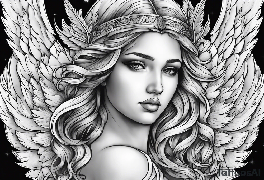 biblically accurate angels tattoo idea