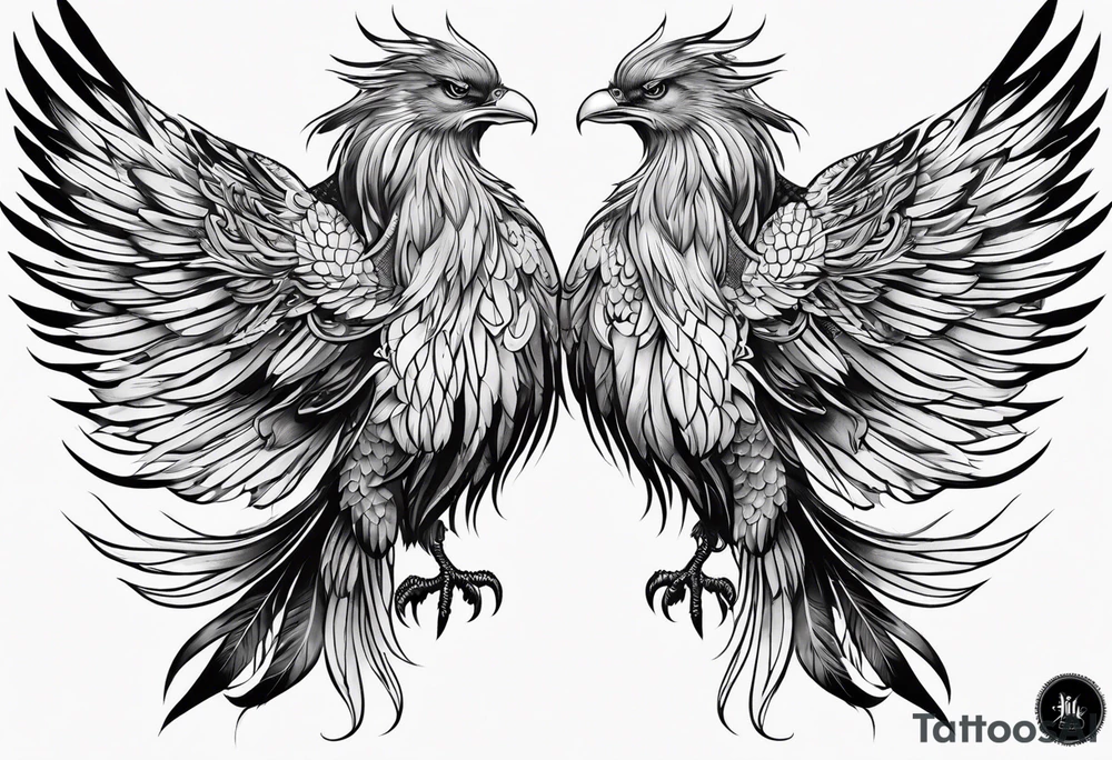 phoenix tattoo idea